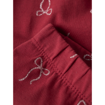 NAME IT Leggings Fri Red Dahlia